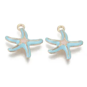 Alloy Enamel Pendants