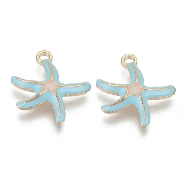 Alloy Enamel Pendants