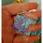 Heart Plastic Glitter Powder Fillers