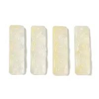 Baking Paint Glass Pendants