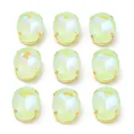 Mocha(MK) Oval Sew on Rhinestone