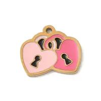 304 Stainless Steel Enamel Charms