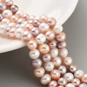 Natural Cultured Freshwater Pearl Beads Strands