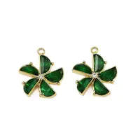 304 Stainless Steel Glass Pendants