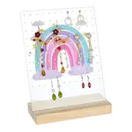 Acrylic & Wood Earring Displays