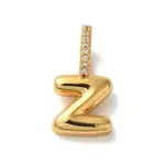 Brass Micro Pave Cubic Zirconia Pendants
