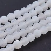 Natural Crackle Agate Beads Strands