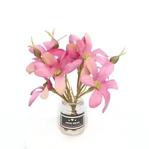 Plastic Flower Miniature Ornaments
