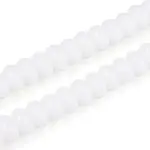 Opaque Spray Painted Glass Beads