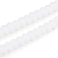 Opaque Spray Painted Glass Beads