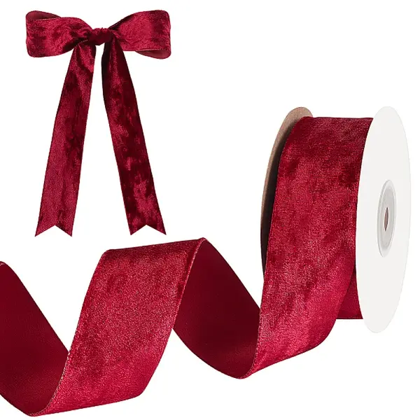 10 Yards Single Face Velvet Ribbon
