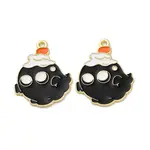 Halloween Alloy Enamel Pendants
