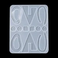 Geometry Pendant & Links Silicone Molds