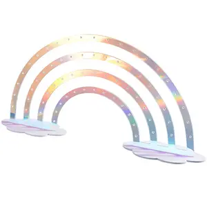 Acrylic Rainbow Cloud Earrings Display Stand