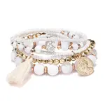 Glass Seed Beads Stretch Bracelet