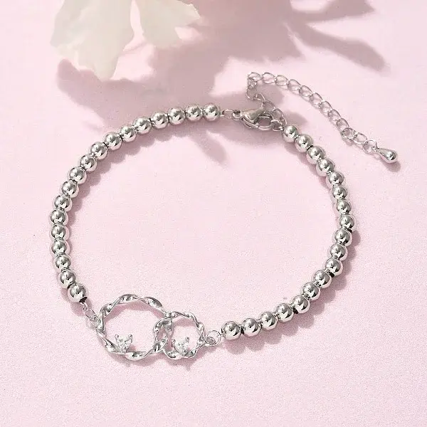 Brass Round Beads Bracelets