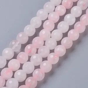 Natural Rose Quartz Beads Strands