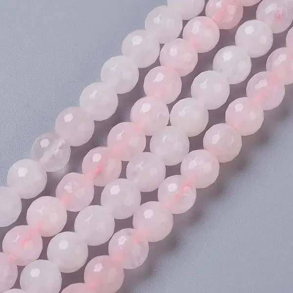Natural Rose Quartz Beads Strands