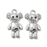 Brass Micro Pave Cubic Zirconia Pendants