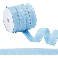 24.5-25 Yards Polyester Ruffled Ribbon