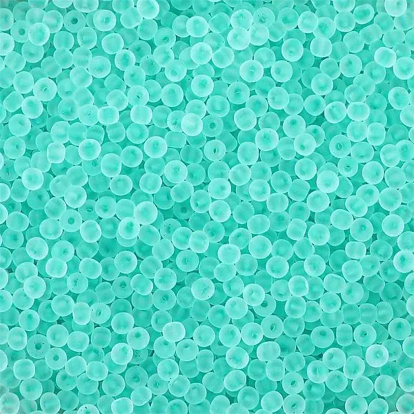 Frosted Colors Glass Seed Beads