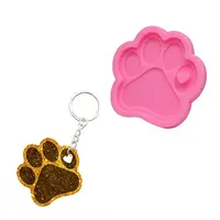 Cat Paw Print DIY Pendant Silicone Molds