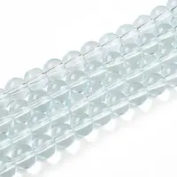 Baking Paint Transparent Glass Beads