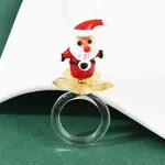 Rotatable Handmade Lampwork Rings