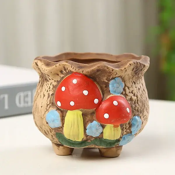 Ceramics Mushroom Display Decration