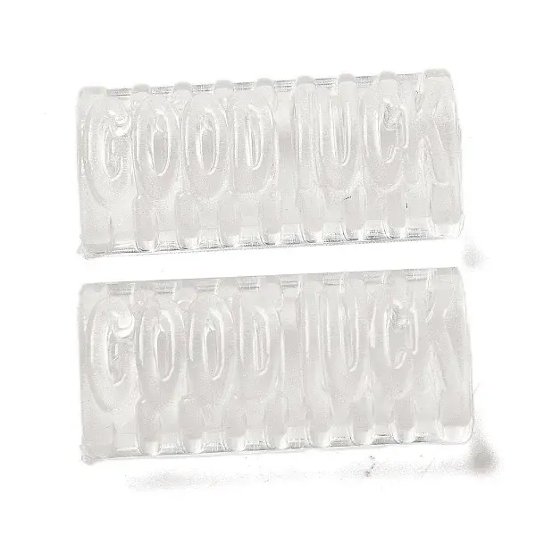 Transparent Acrylic European Beads