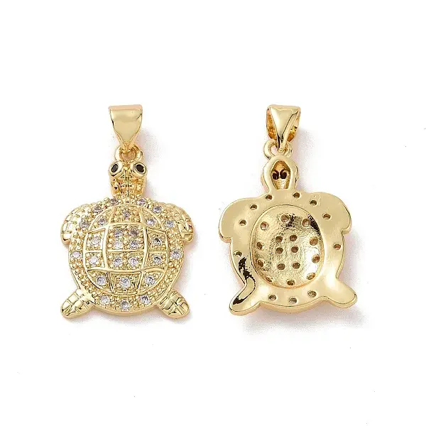 Brass Cubic Zirconia Pendants