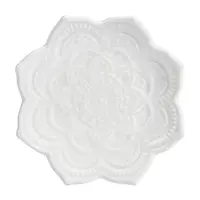 Mandala Flower Shape Porcelain Jewelry Plate