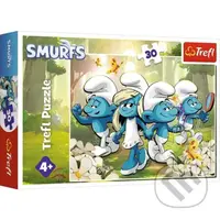 Trefl Puzzle 30 Šmolkovské dobrodružstvá - puzzle z kategorie 15 - 60 dílků