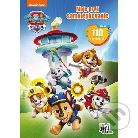 Moje prvé samolepkovanie Labková patrola - kniha z kategorie Omalovánky, vystřihovánky, papír