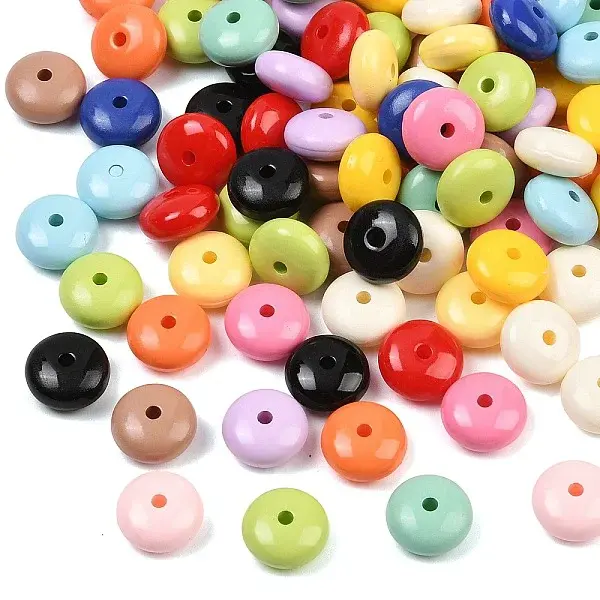 Opaque Acrylic Beads