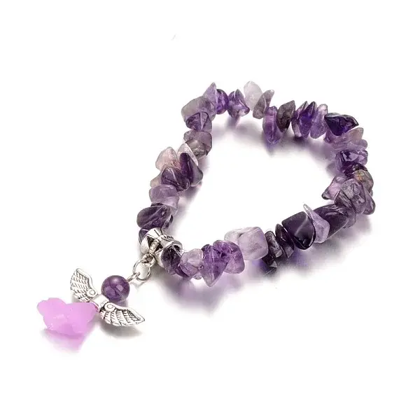 Natural Amethyst Kids Bracelets