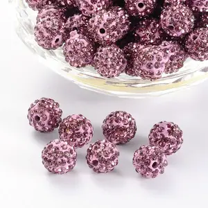 Pave Disco Ball Beads