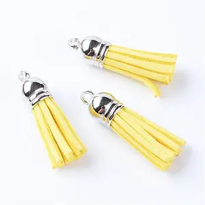 Faux Suede Tassel Pendant Decorations