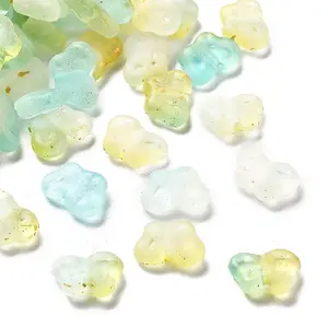 Gradient Color Transparent Acrylic Beads