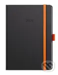 Týdenní diář 2026 Oskar Nora A5 oranžová
