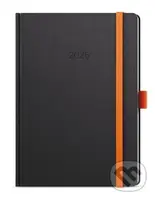 Týdenní diář 2026 Oskar Nora A5 oranžová