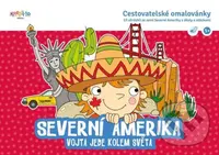 Severní Amerika - Vojta jede kolem světa (Cestovatelské omalovánky) - kniha z kategorie Omalovánky