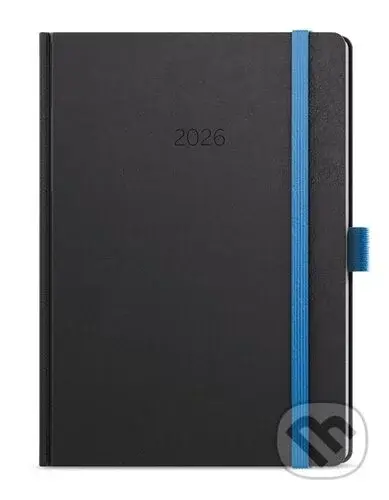 Denní diář 2026 David Nora A5 modrá