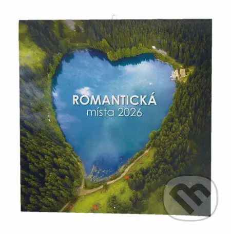 Romantická místa 2026 - nástěnný kalendář