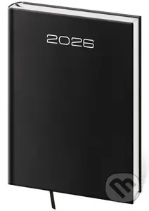 Týdenní diář 2026 B5 Old Karachi černý