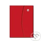 Týždenný diár MAGNETIC 2026 (červený) (12-mesačný, A5, stĺpcový, magnetické zatváranie)