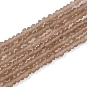 Transparent Glass Beads Strands