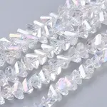 Electroplate Glass Beads Strands
