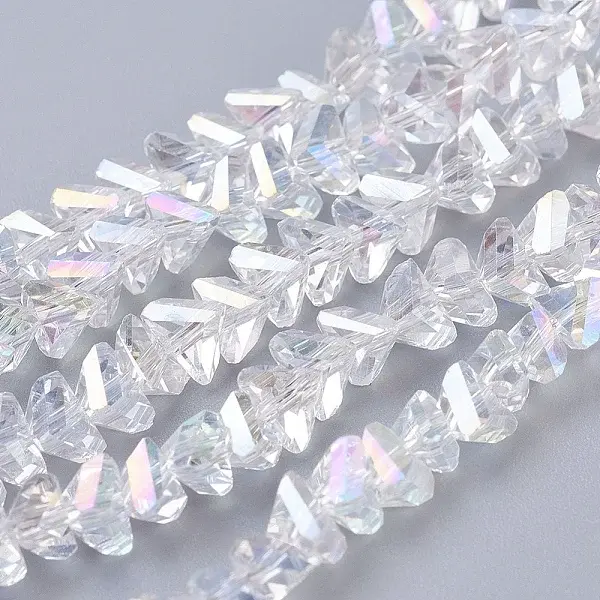 Electroplate Glass Beads Strands