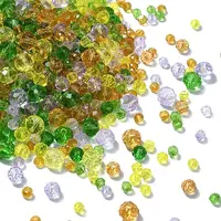 500Pcs Easter Themed Glass Beads